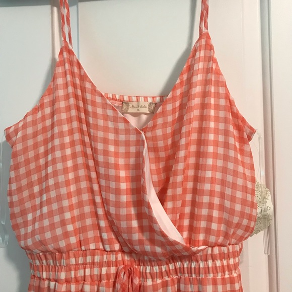 New plaid altar’d state romper-xl - Picture 2 of 4